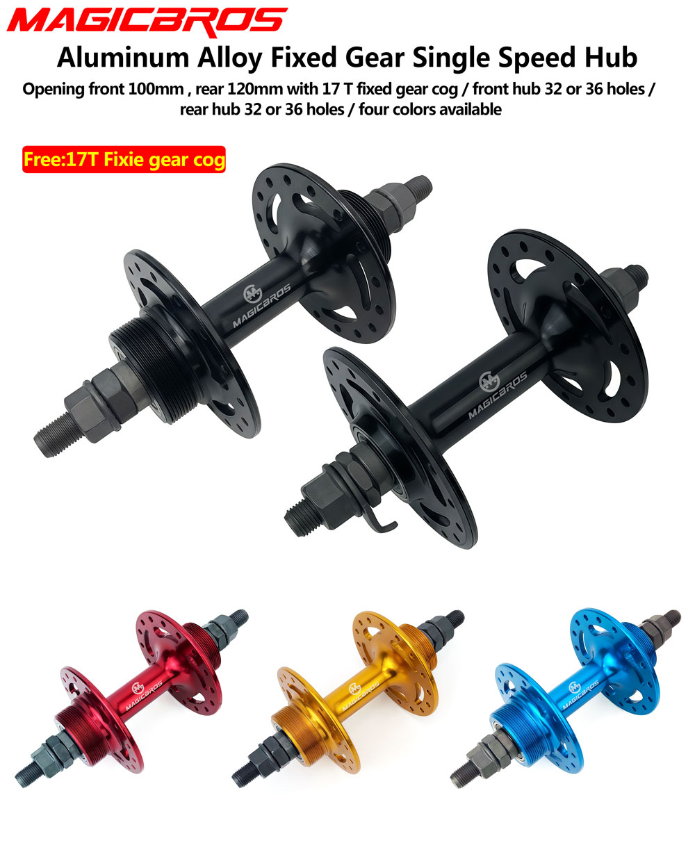 Cycling Gear Hub - MAGICBROS Mozzo per Bici a Scatto
