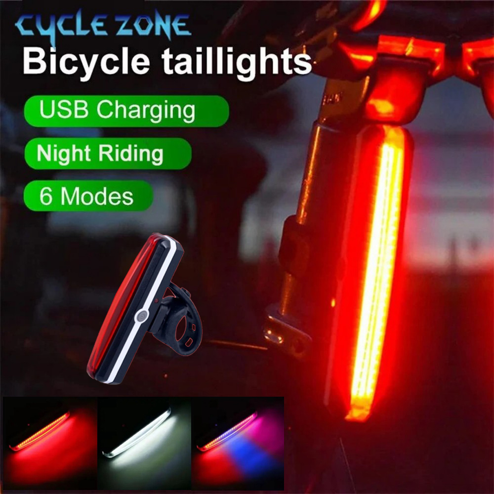 Cycling Gear Charging Station - Luce Posteriore per Bicicletta COB LED