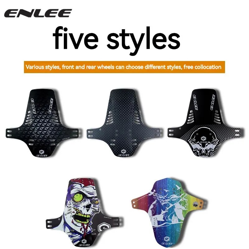 Bike Fender Set - ENLEE Parafanghi per bici Ruota anteriore/posteriore