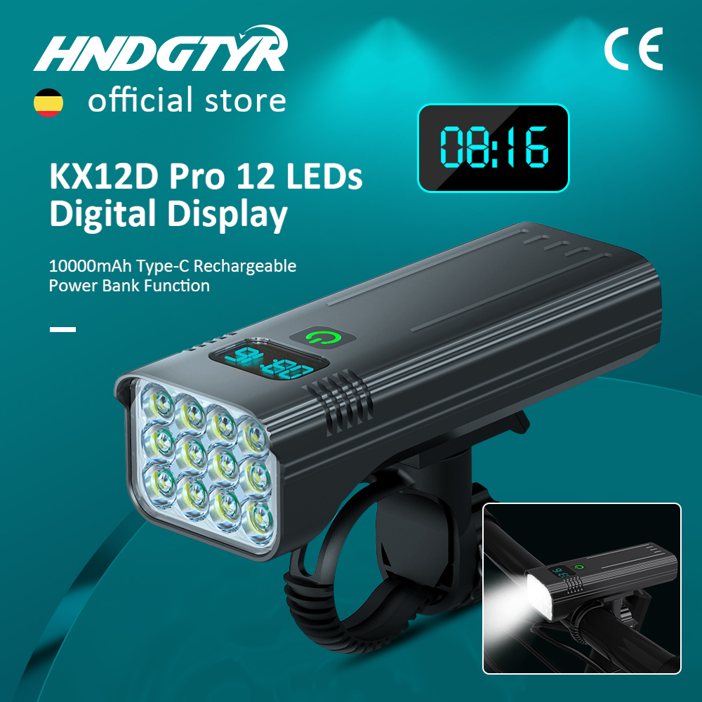 Cycling Gear Charging Station - 6-12 LED Luce per bicicletta Max