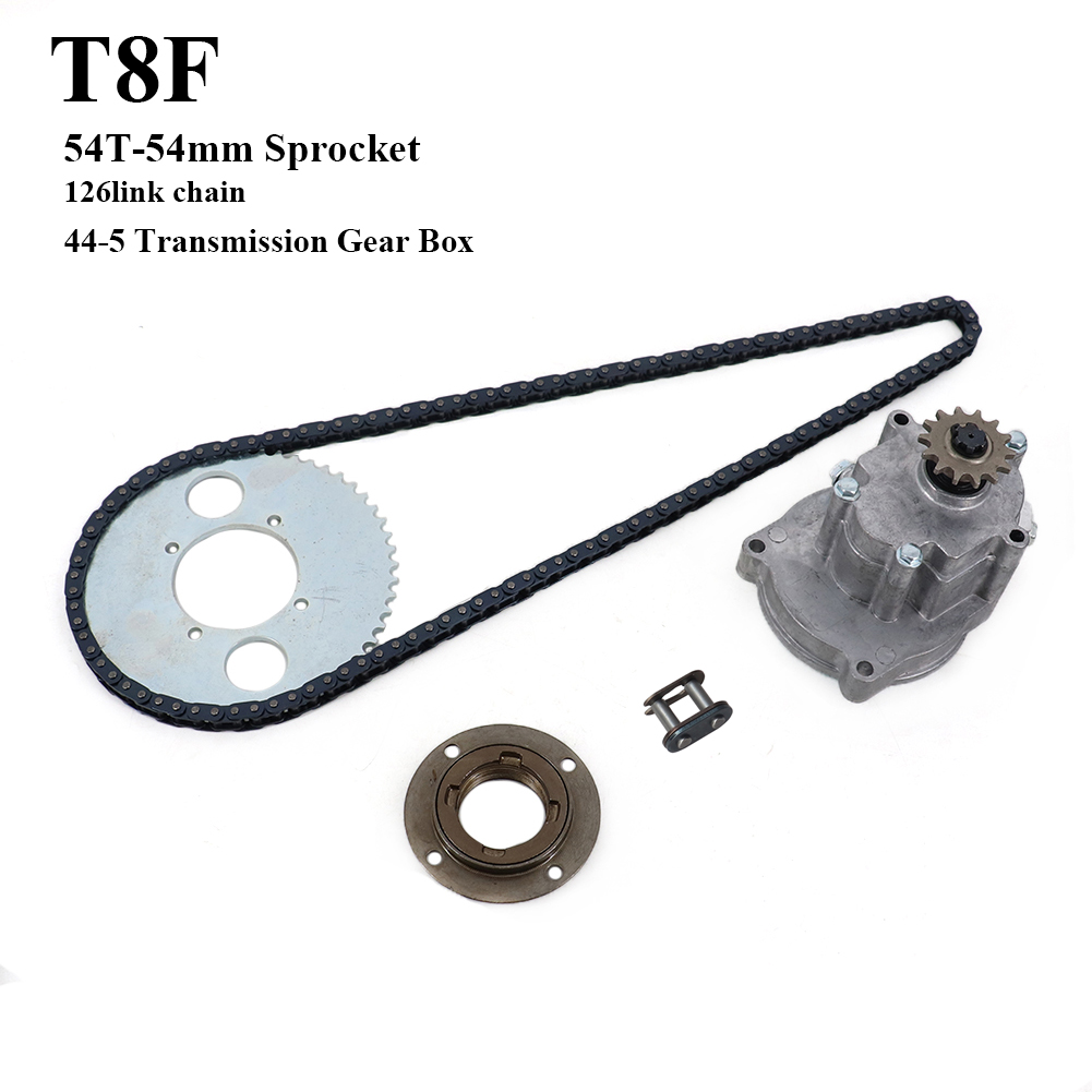 Cycling Gear Box - Pignone Posteriore T8F 54T con Catena