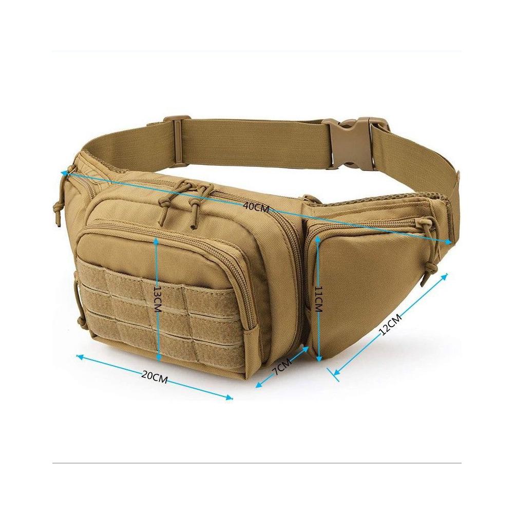 Cycling Gear Bag - Marsupio Tattico Impermeabile con Cintura Regolabile