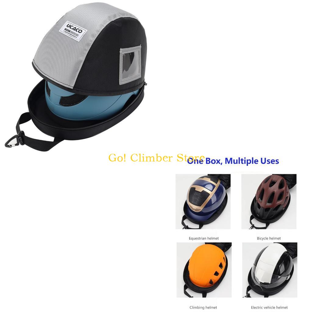 Cycling Gear Bag - Borsa da trasporto imbottita per casco