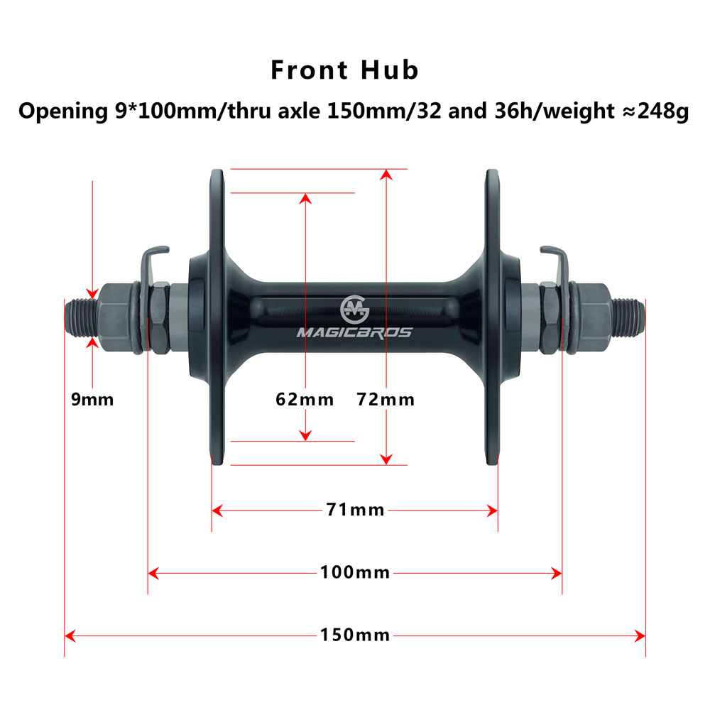 MAGICBROS Mozzo per Bici a Sca - Cycling Gear Hub recensione e prezzo