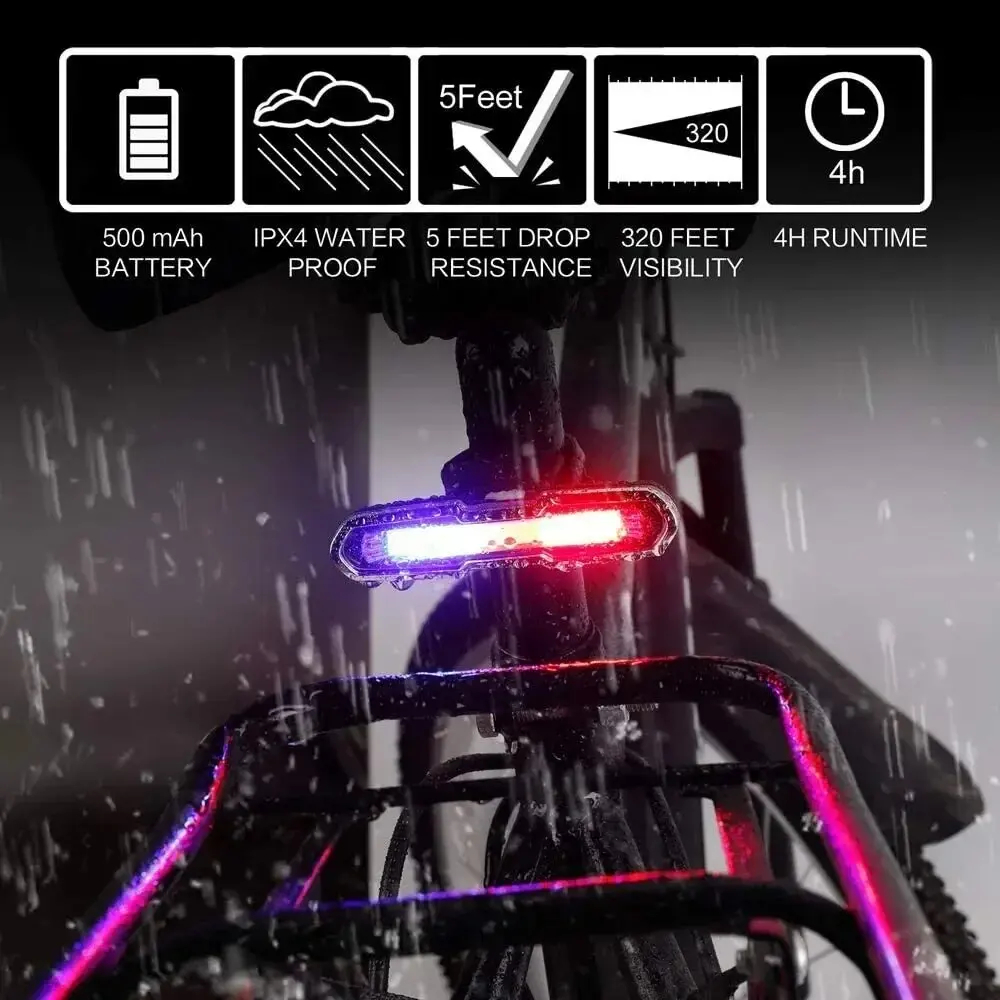 Luce Posteriore LED per Bicicl - Cycling Gear Charging Station recensione e prezzo