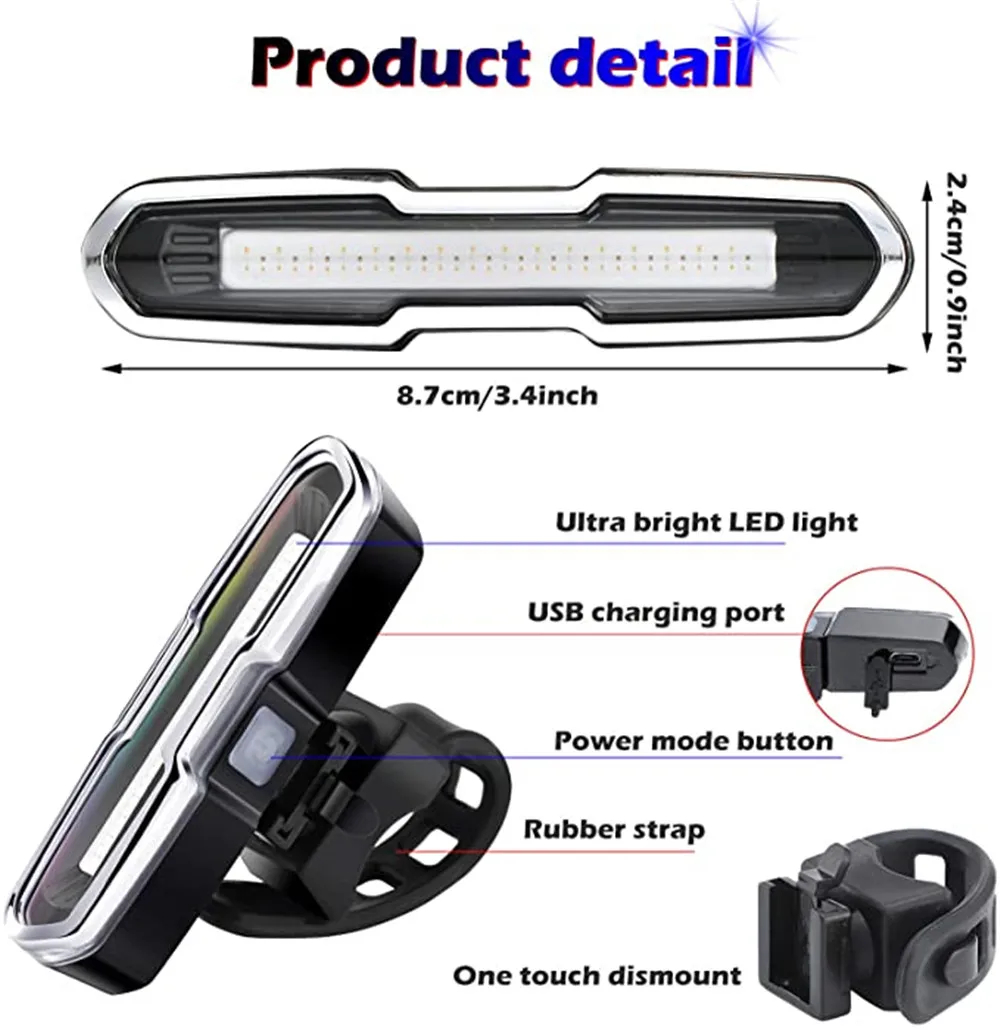 Luce Posteriore LED per Bicicl - Cycling Gear Charging Station recensione e prezzo