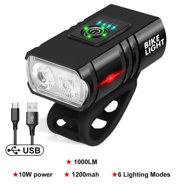 Faro LED per Bicicletta T6S, T - Cycling Gear Charging Station recensione e prezzo