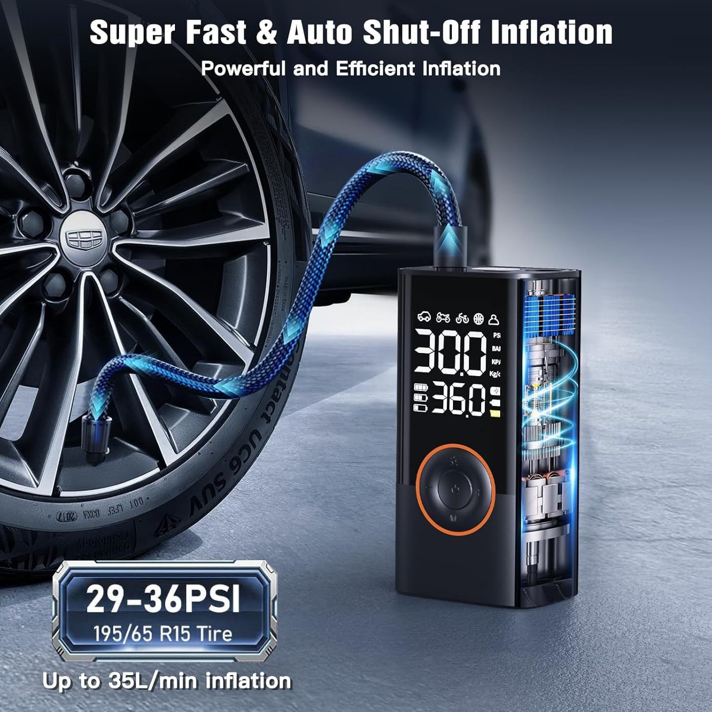 Pompa d'Aria Intelligente Rica - Road Bike Tire recensione e prezzo