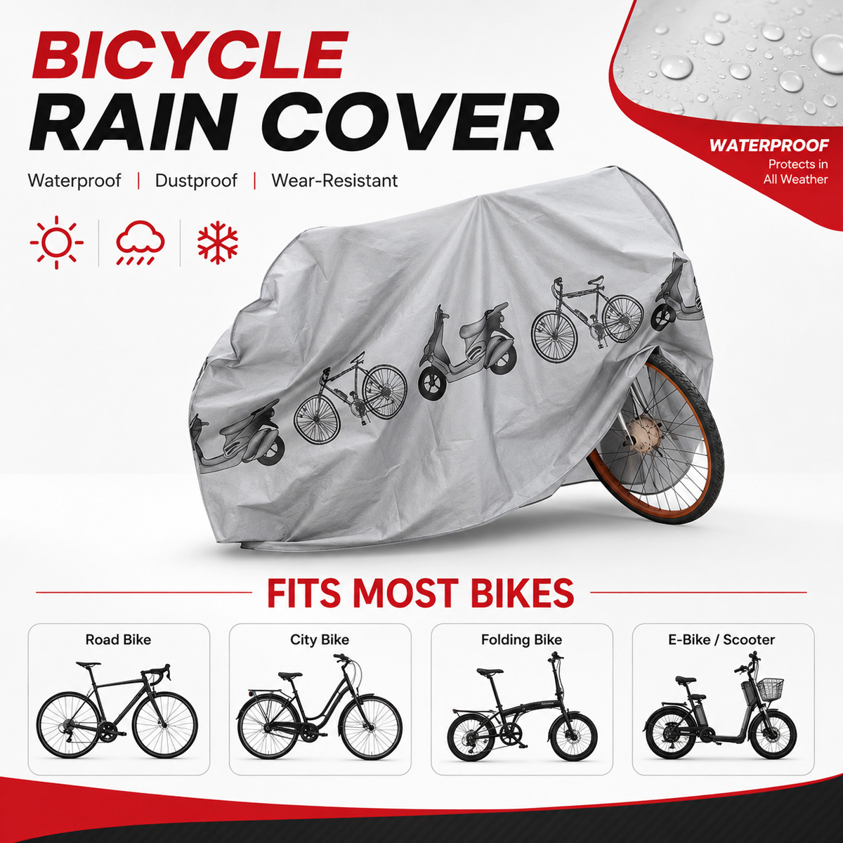 PINMOAP Copertura universale a - Cycling Gear Bag recensione e prezzo