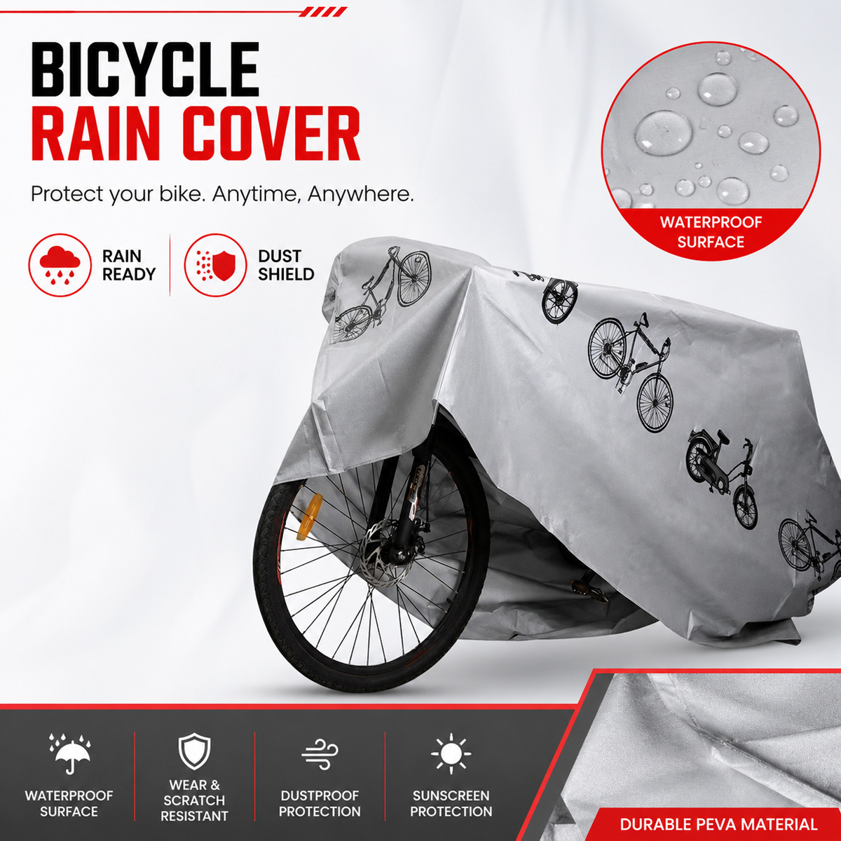 PINMOAP Copertura universale a - Cycling Gear Bag recensione e prezzo