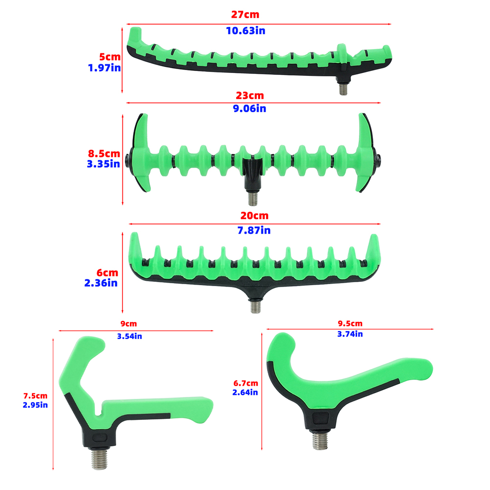 Hirisi 1 pz Feeder Rod Rest He - Head Racket Boom recensione e prezzo