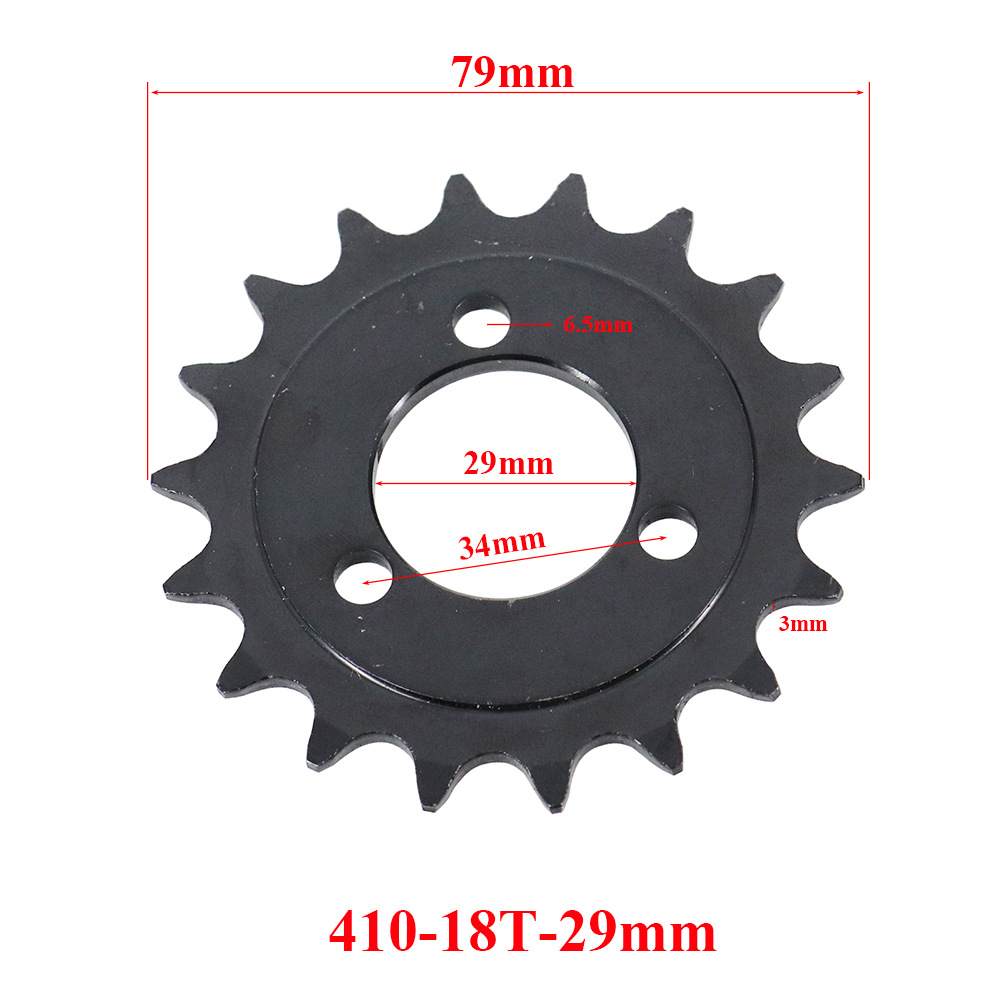 Pignone a catena 410 di ricamb - Cycling Gear Essentials recensione e prezzo