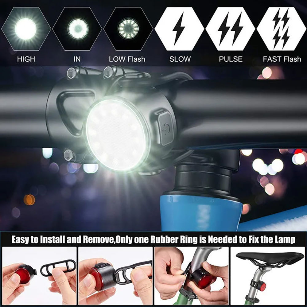 Set di Luci LED per Bicicletta - Bike Tail Light recensione e prezzo