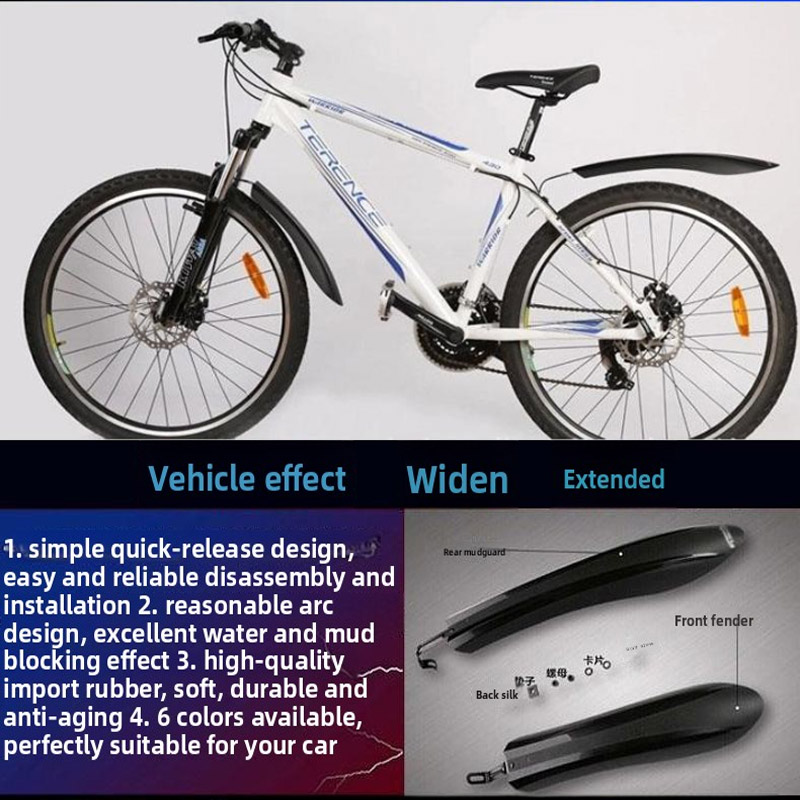 Set di parafanghi per bici con - Bike Fender Set recensione e prezzo